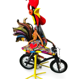 Galo na Bicicleta